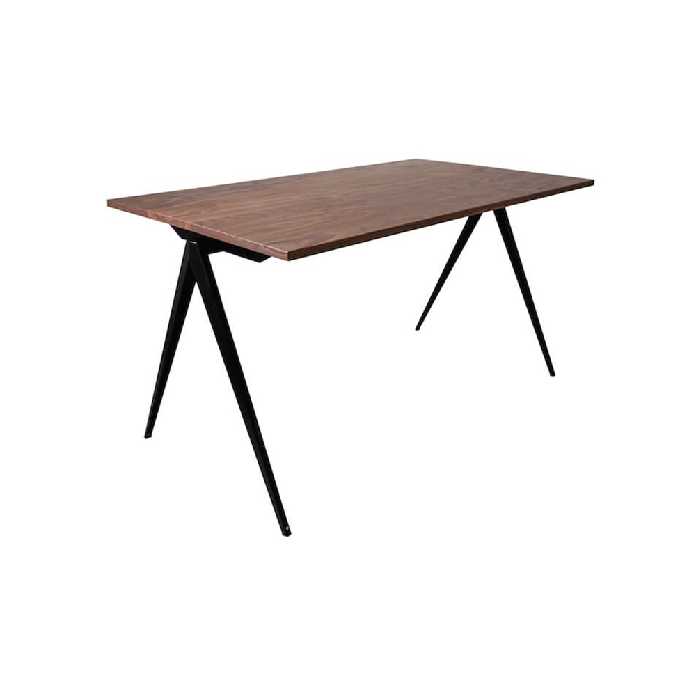 GALVANITAS TD.4 TABLE W1400 Walnut / GALVANITAS（ガルファニタス） / ダイニングテーブル / GAL10004BLK_ma.jpg