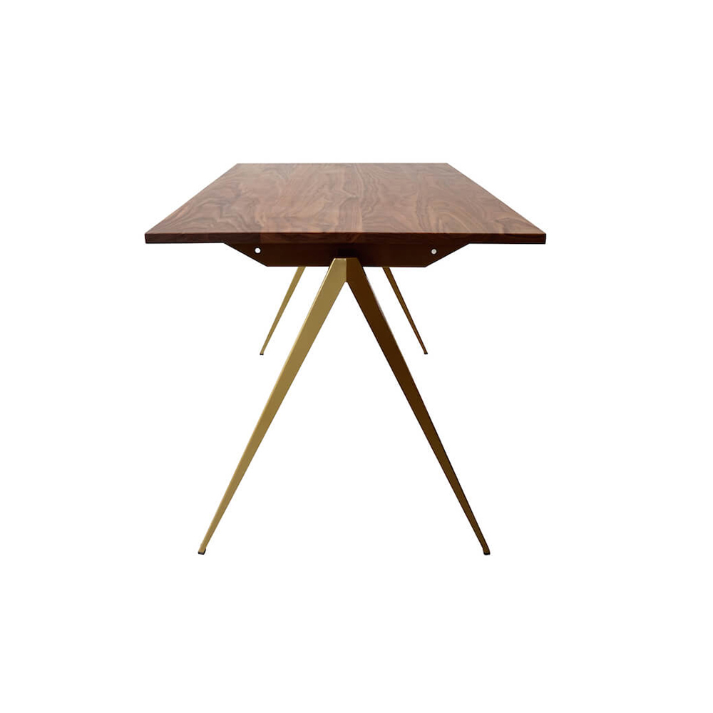 GALVANITAS TD.4 TABLE W1400 Walnut / GALVANITAS（ガルファニタス） / ダイニングテーブル / GAL10004GLD_ma.jpg