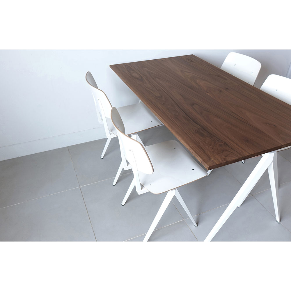 GALVANITAS TD.4 TABLE W1400 Walnut / GALVANITAS（ガルファニタス） / ダイニングテーブル / GAL10004_dt_04.jpg