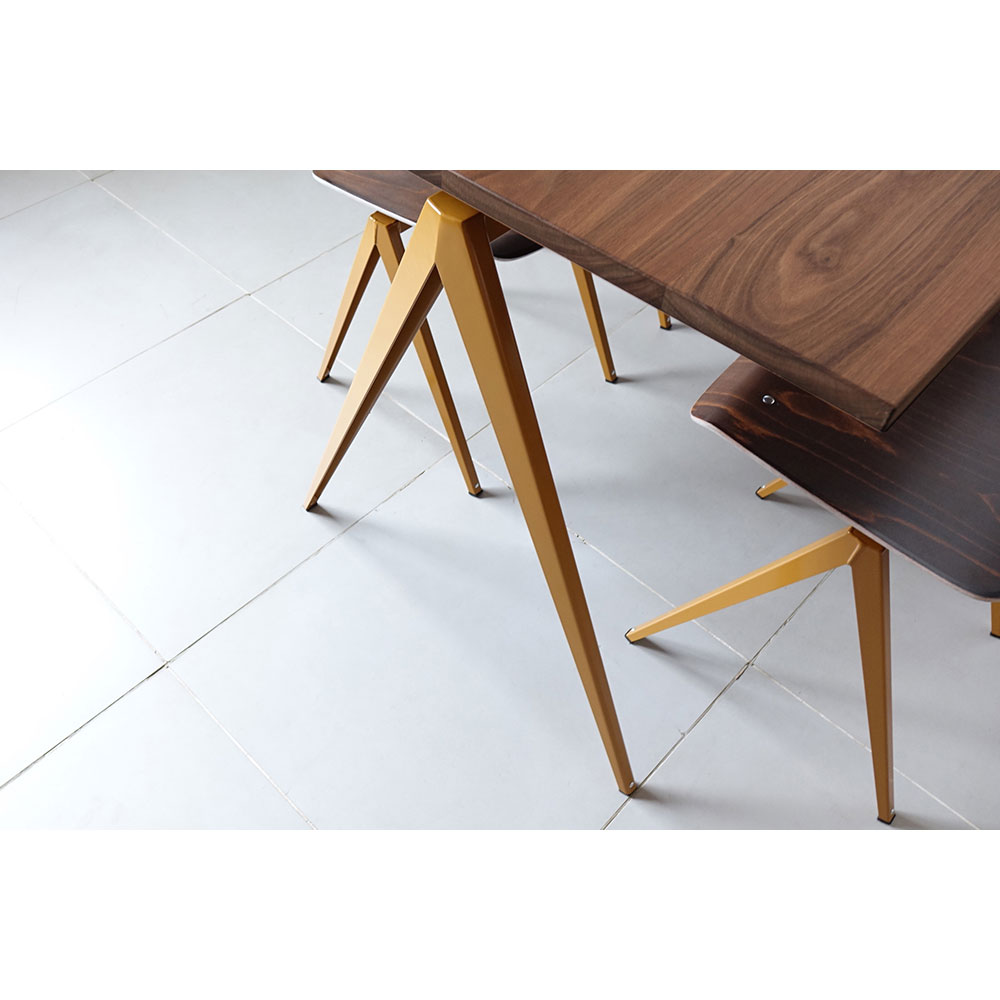GALVANITAS TD.4 TABLE W1400 Walnut / GALVANITAS（ガルファニタス） / ダイニングテーブル / GAL10004_dt_07.jpg