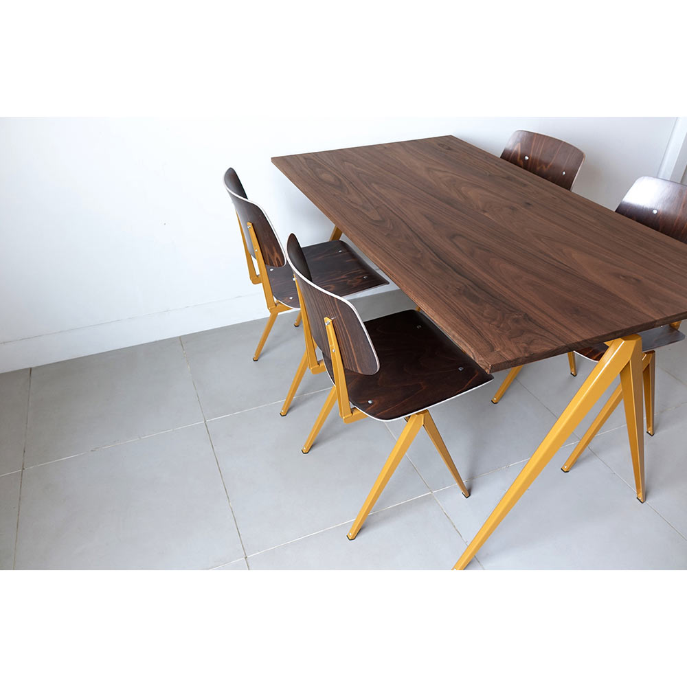 GALVANITAS TD.4 TABLE W1400 Walnut / GALVANITAS（ガルファニタス） / ダイニングテーブル / GAL10004_dt_08.jpg