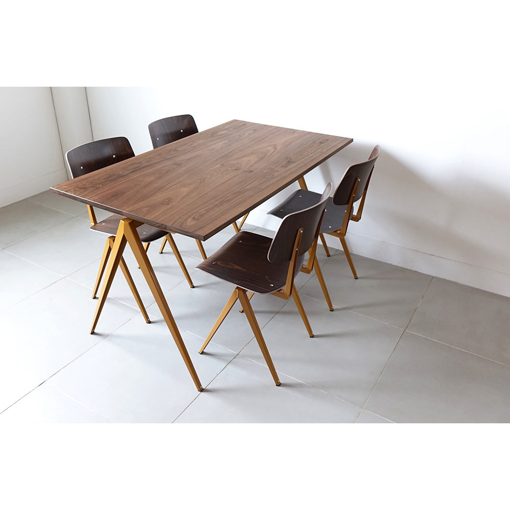 GALVANITAS TD.4 TABLE W1400 Walnut / GALVANITAS（ガルファニタス） / ダイニングテーブル / GAL10004_dt_10.jpg
