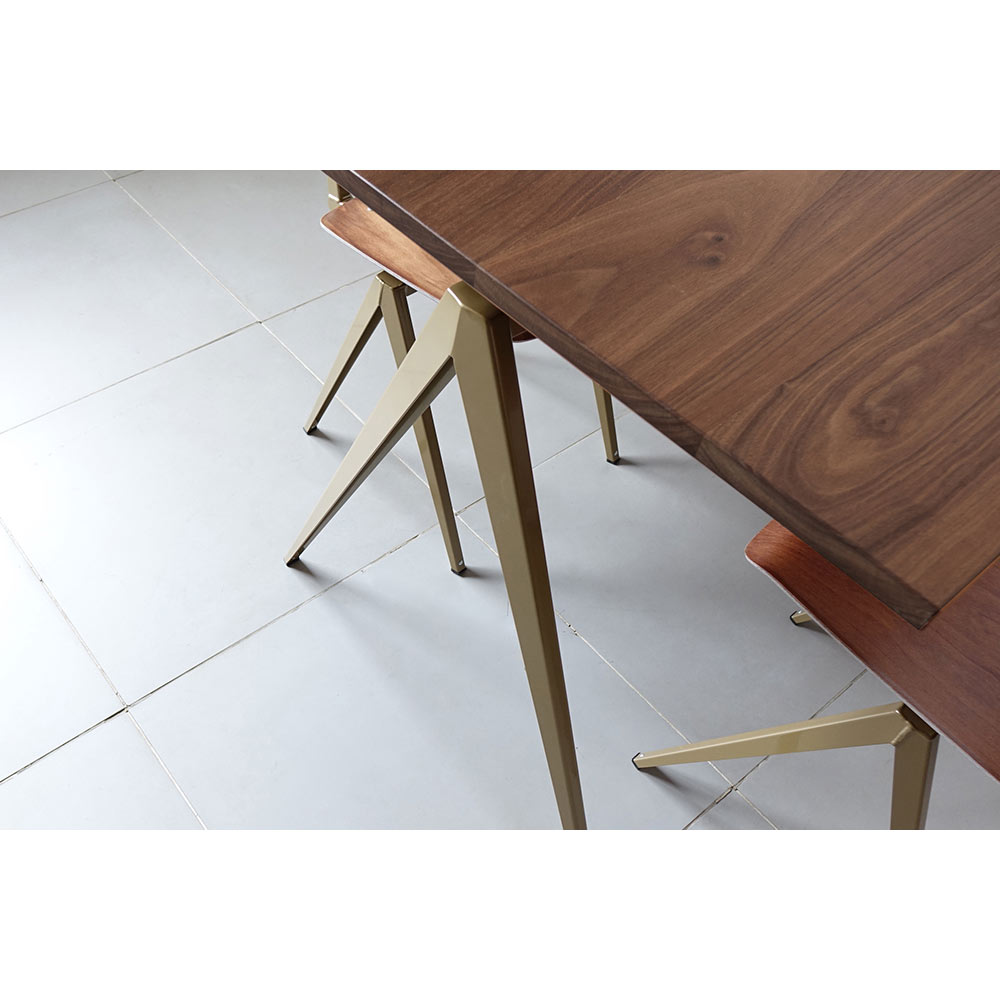 GALVANITAS TD.4 TABLE W1400 Walnut / GALVANITAS（ガルファニタス） / ダイニングテーブル / GAL10004_dt_11.jpg