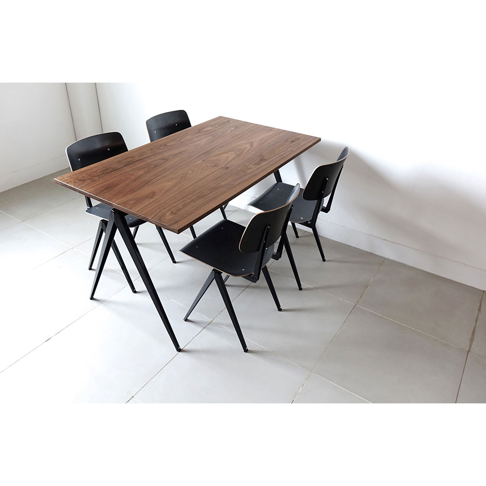 GALVANITAS TD.4 TABLE W1400 Walnut / GALVANITAS（ガルファニタス） / ダイニングテーブル / GAL10004_dt_18.jpg