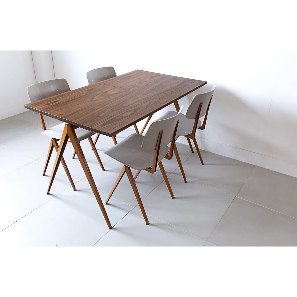 GALVANITAS TD.4 TABLE W1400 Walnut / GALVANITAS（ガルファニタス） / ダイニングテーブル / GAL10004_dt_26.jpg