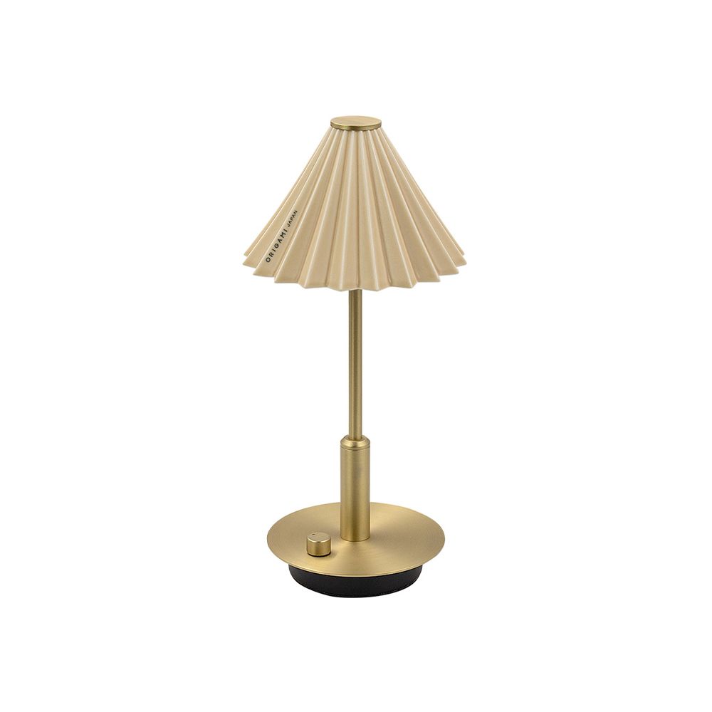 ORIGAMI LAMP ポータブル ブラス TC-2501-BS_gram eight / gram eight（グラムエイト） / テーブルランプ・テーブルライト / GME10024BEG_ma.jpg