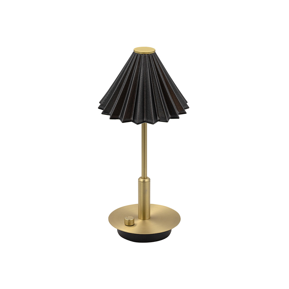 ORIGAMI LAMP ポータブル ブラス TC-2501-BS_gram eight / gram eight（グラムエイト） / テーブルランプ・テーブルライト / GME10024BLK_ma.jpg