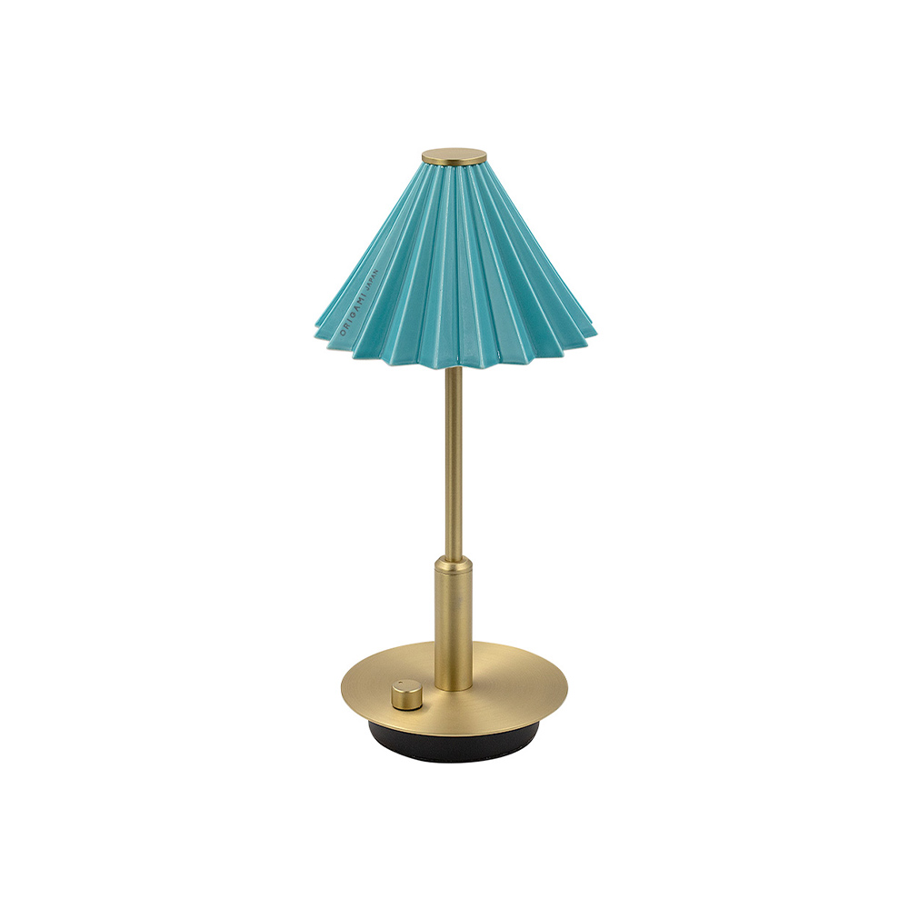 ORIGAMI LAMP ポータブル ブラス TC-2501-BS_gram eight / gram eight（グラムエイト） / テーブルランプ・テーブルライト / GME10024GRN_ma.jpg