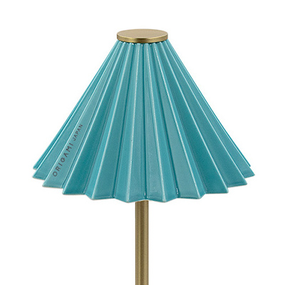 ORIGAMI LAMP ポータブル ブラス TC-2501-BS_gram eight / gram eight(グラムエイト) / テーブルランプ・テーブルライト / col_GME10024GRN.jpg