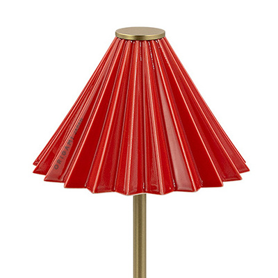 ORIGAMI LAMP ポータブル ブラス TC-2501-BS_gram eight / gram eight(グラムエイト) / テーブルランプ・テーブルライト / col_GME10024RED.jpg
