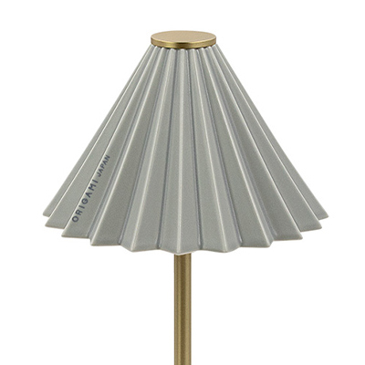 ORIGAMI LAMP ポータブル ブラス TC-2501-BS_gram eight / gram eight（グラムエイト） / テーブルランプ・テーブルライト / col_GME10024SIL.jpg