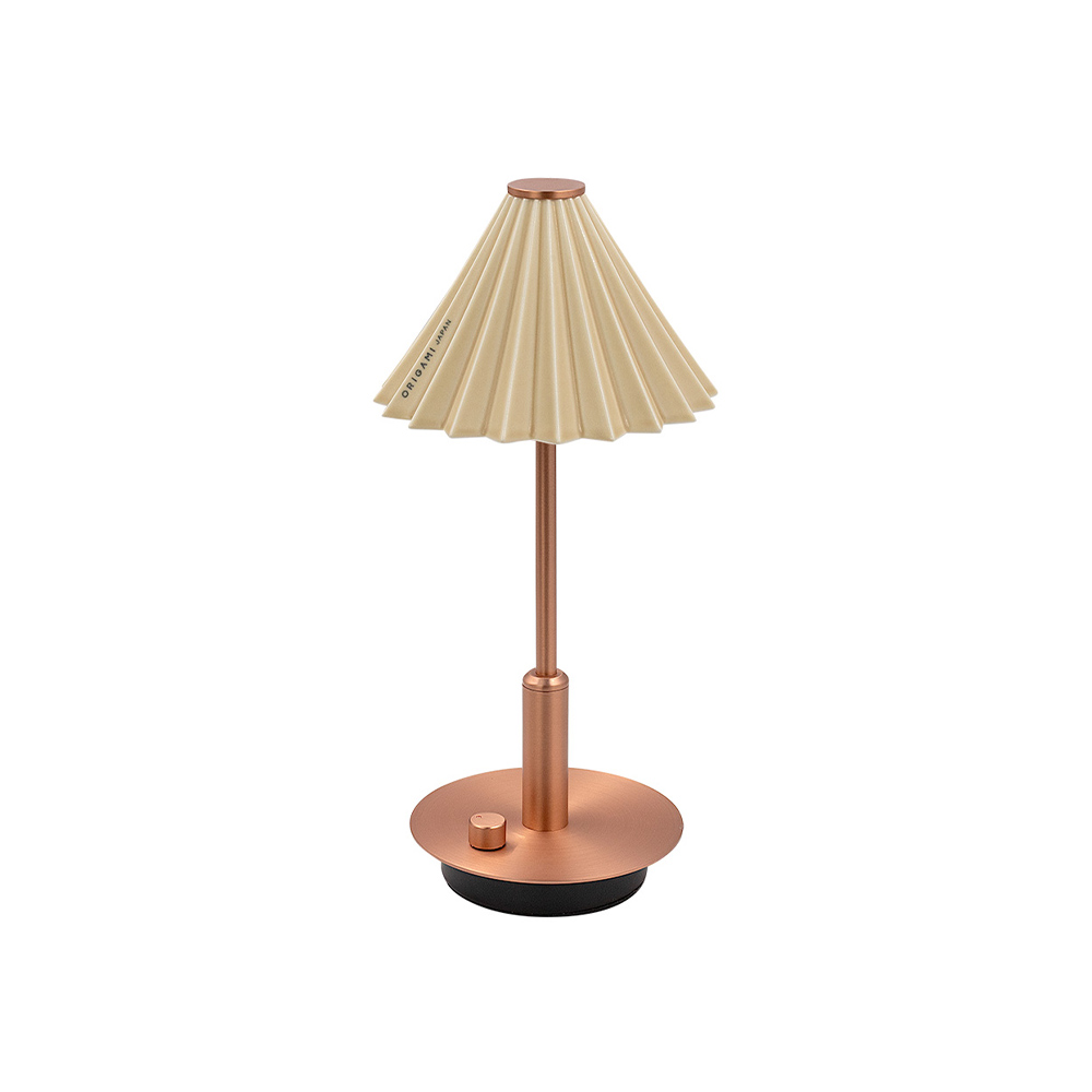 ORIGAMI LAMP ポータブル コッパー TC-2501-CP_gram eight / gram eight（グラムエイト） / テーブルランプ・テーブルライト / GME10025BEG_ma.jpg