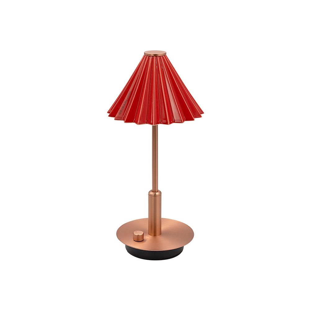 ORIGAMI LAMP ポータブル コッパー TC-2501-CP_gram eight / gram eight（グラムエイト） / テーブルランプ・テーブルライト / GME10025RED_ma.jpg