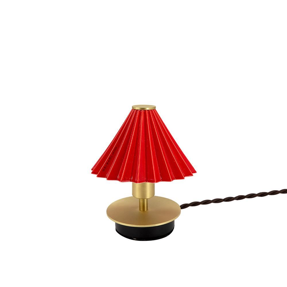ORIGAMI LAMP テーブルミニ TC-1515_gram eight / gram eight（グラムエイト） / テーブルランプ・テーブルライト / GME10027RED_ma.jpg