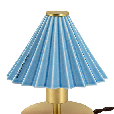 ORIGAMI LAMP テーブルミニ TC-1515_gram eight / gram eight(グラムエイト) / テーブルランプ・テーブルライト / col_GME10027BLU.jpg
