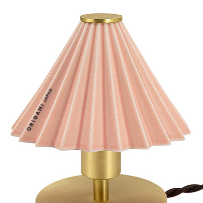 ORIGAMI LAMP テーブルミニ TC-1515_gram eight / gram eight(グラムエイト) / テーブルランプ・テーブルライト / col_GME10027PNK.jpg