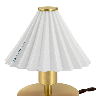 ORIGAMI LAMP テーブルミニ TC-1515_gram eight / gram eight(グラムエイト) / テーブルランプ・テーブルライト / col_GME10027WHT.jpg