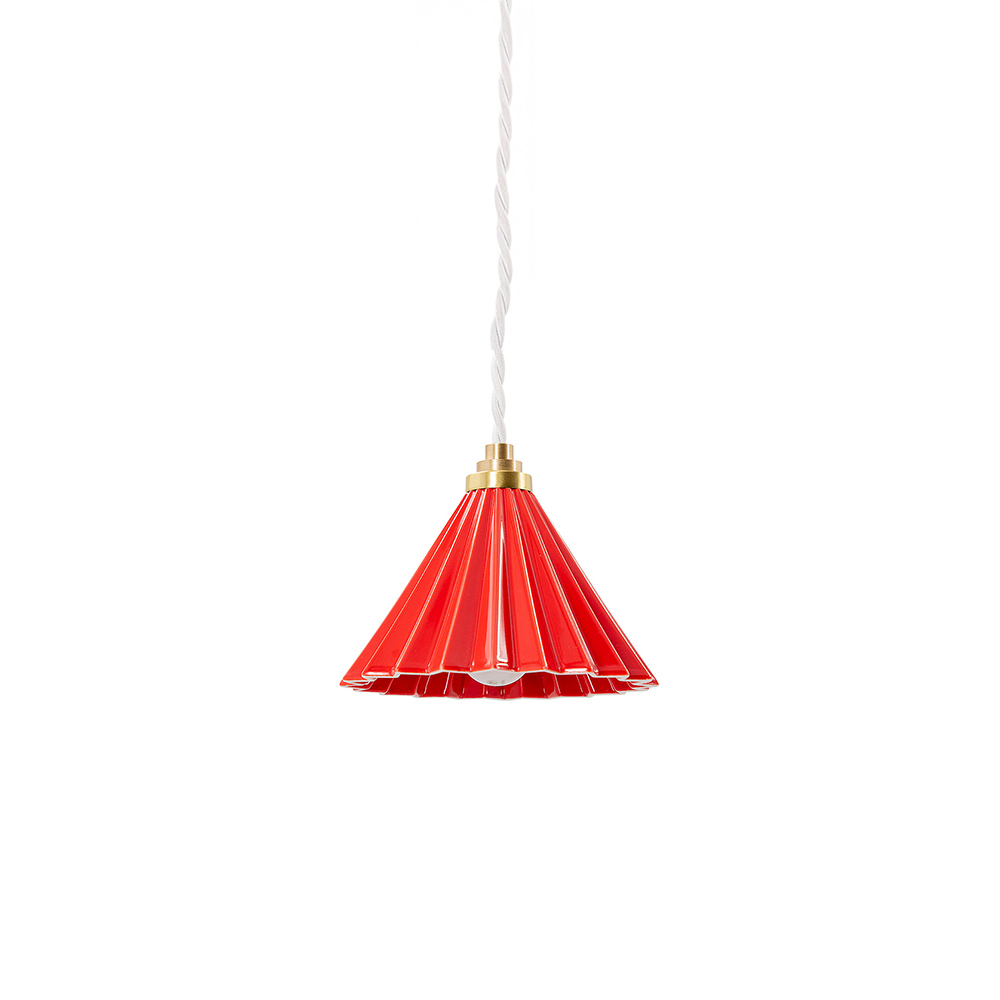 ORIGAMI LAMP プラグタイプ ホワイトコード TC-1512-WH_gram eight / gram eight（グラムエイト） / スタンドライト・フロアライト・フロアスタンド / GME10029RED_ma.jpg