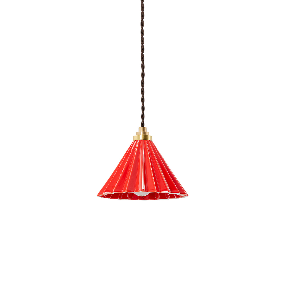 ORIGAMI LAMP ペンダントタイプ ブラウンコード TC-1511-BR_gram eight / gram eight（グラムエイト） / ペンダントライト / GME10030RED_ma.jpg