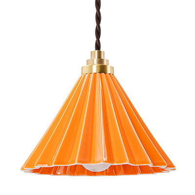 ORIGAMI LAMP ペンダントタイプ ブラウンコード TC-1511-BR_gram eight / gram eight(グラムエイト) / ペンダントライト / col_GME10030ORN.jpg
