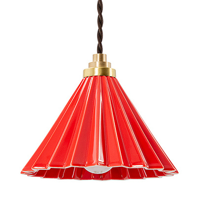 ORIGAMI LAMP ペンダントタイプ ブラウンコード TC-1511-BR_gram eight / gram eight(グラムエイト) / ペンダントライト / col_GME10030RED.jpg