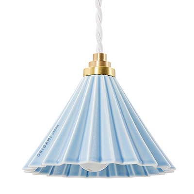 ORIGAMI LAMP ペンダントタイプ ホワイトコード TC-1511-WH_gram eight / gram eight(グラムエイト) / ペンダントライト / col_GME10031BLU.jpg
