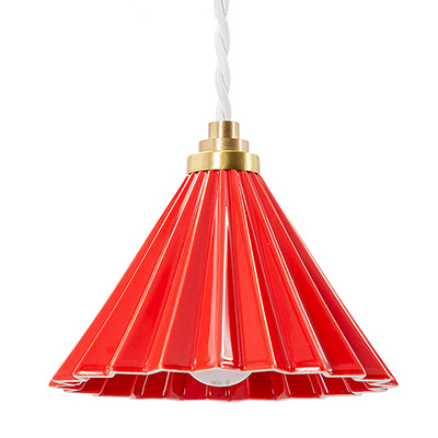 ORIGAMI LAMP ペンダントタイプ ホワイトコード TC-1511-WH_gram eight / gram eight(グラムエイト) / ペンダントライト / col_GME10031RED.jpg