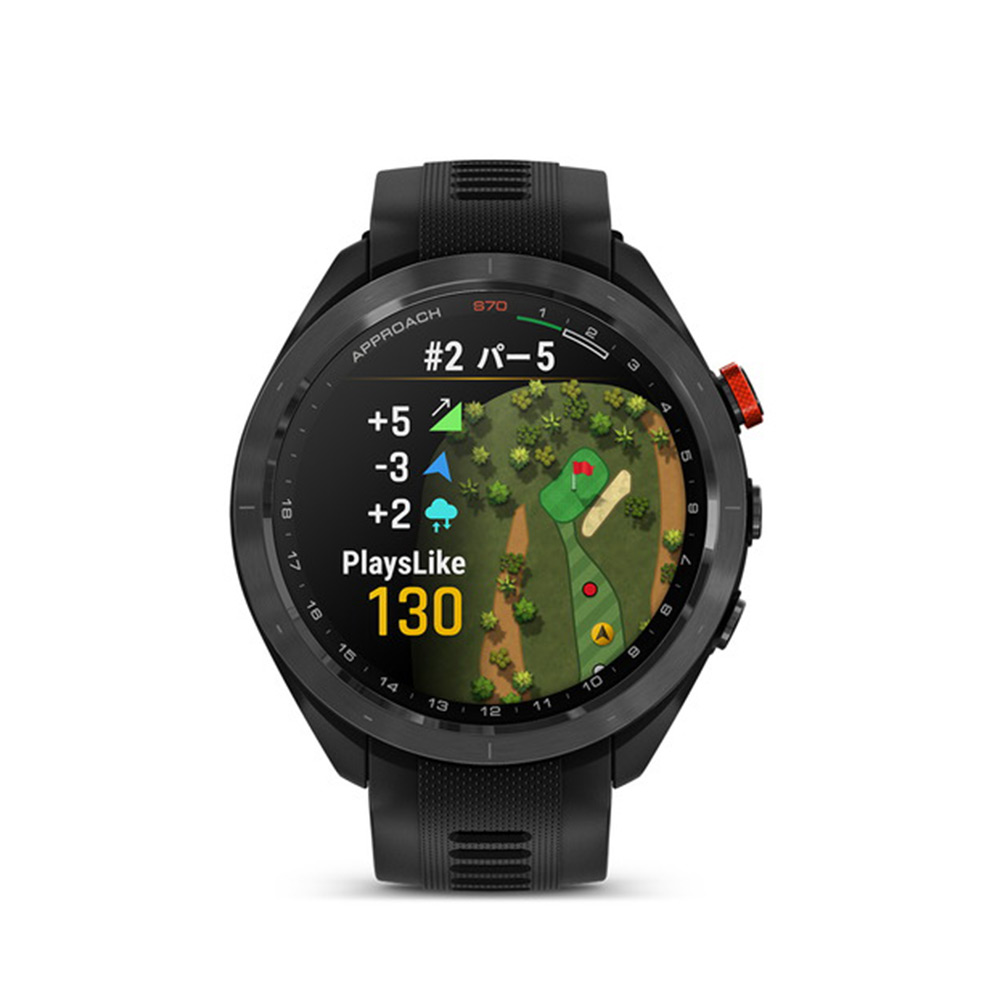 GARMIN Approach S70 47mm フラッグシップゴルフGPSウォッチ / GARMIN（ガーミン） / フィットネス・トレーニング機器 / GMN10005_dt_01.jpg