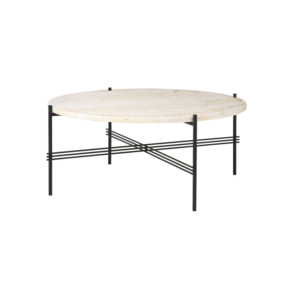 GUBI TS Coffee Table - Round φ800mm,  Black Base / GUBI（グビ） / リビングテーブル・ローテーブル・座卓 / GUB10018BEG_ma.jpg