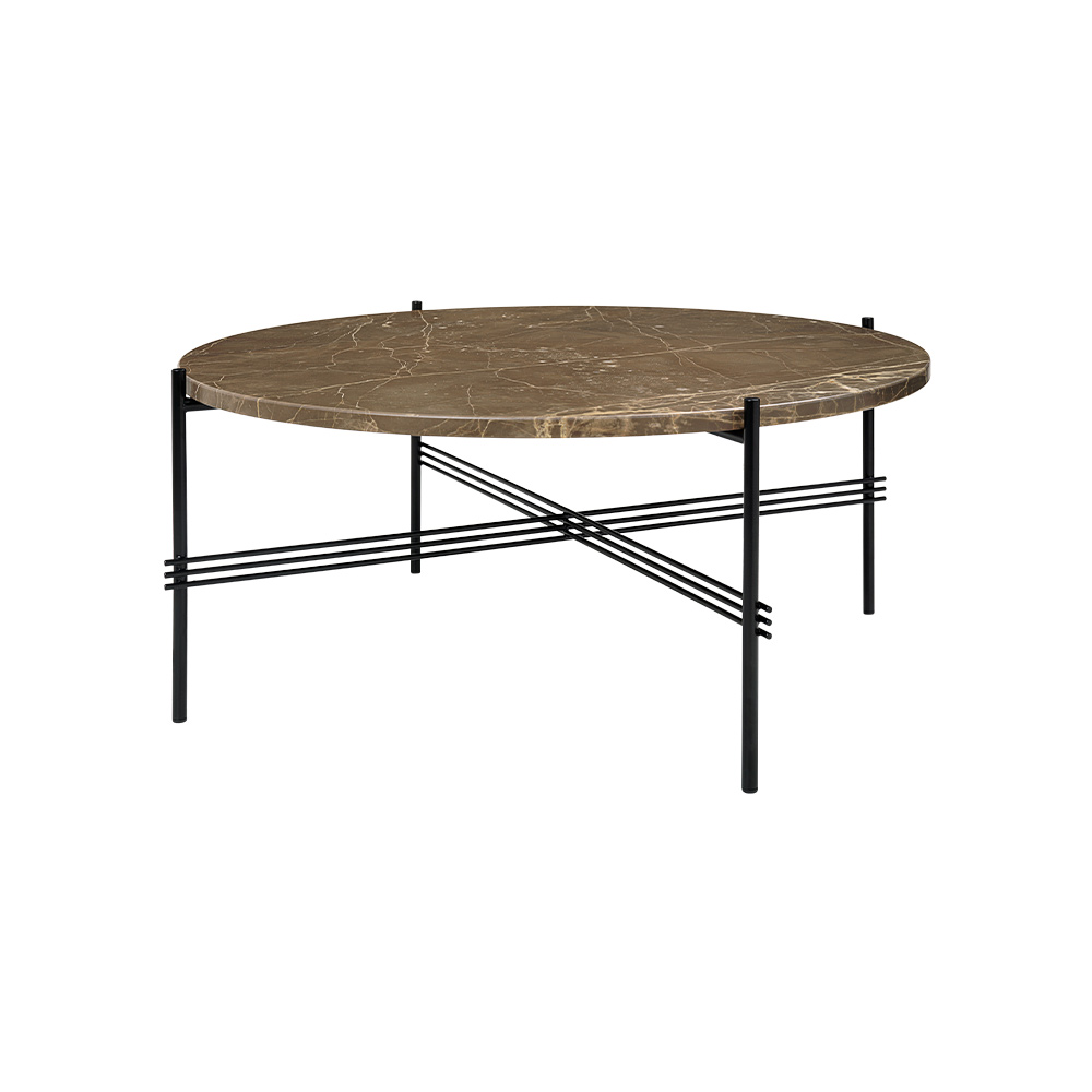 GUBI TS Coffee Table - Round φ800mm,  Black Base / GUBI（グビ） / リビングテーブル・ローテーブル・座卓 / GUB10018DBR_ma.jpg