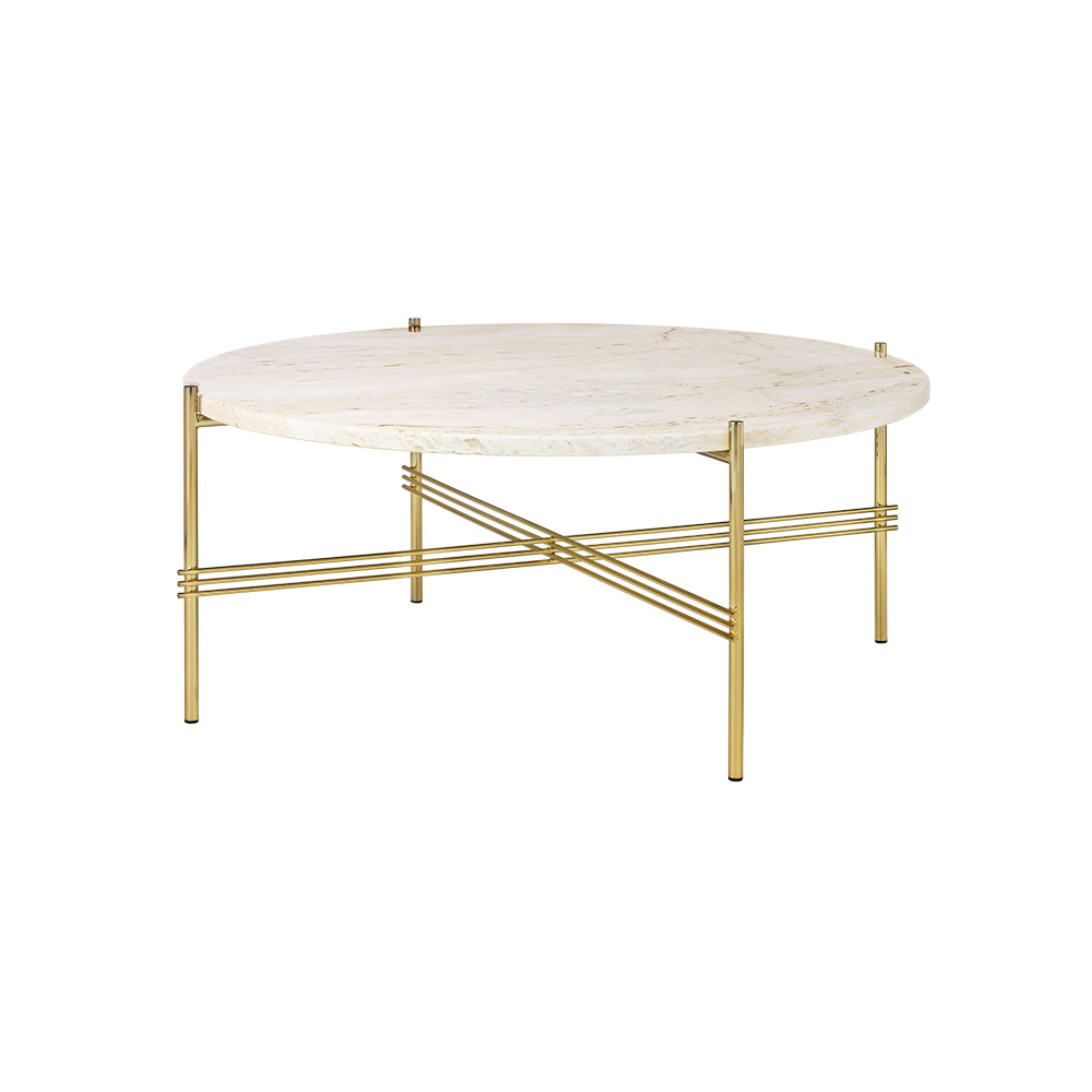 GUBI TS Coffee Table - Round φ800mm,  Brass Base / GUBI（グビ） / リビングテーブル・ローテーブル・座卓 / GUB10019BEG_ma.jpg