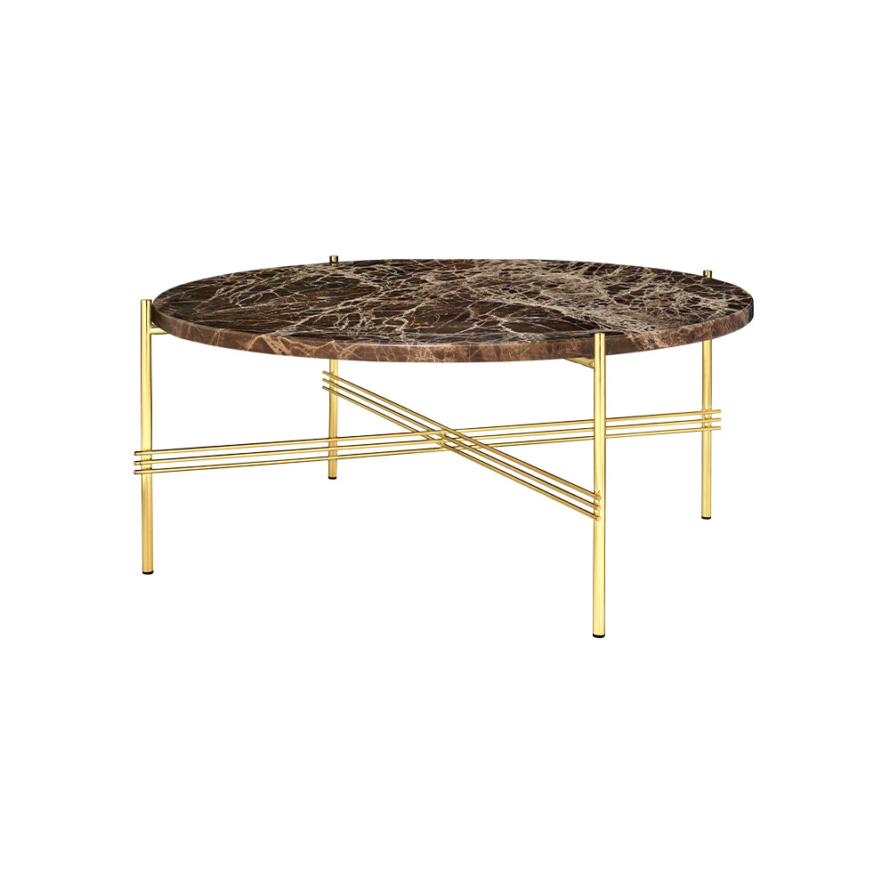GUBI TS Coffee Table - Round φ800mm,  Brass Base / GUBI（グビ） / リビングテーブル・ローテーブル・座卓 / GUB10019DBR_ma.jpg