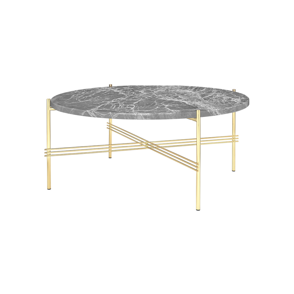 GUBI TS Coffee Table - Round φ800mm,  Brass Base / GUBI（グビ） / リビングテーブル・ローテーブル・座卓 / GUB10019GRY_ma.jpg