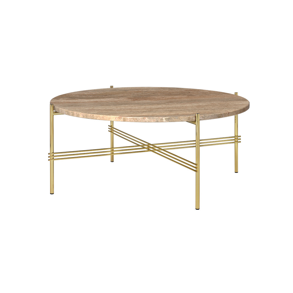 GUBI TS Coffee Table - Round φ800mm,  Brass Base / GUBI（グビ） / リビングテーブル・ローテーブル・座卓 / GUB10019LBR_ma.jpg