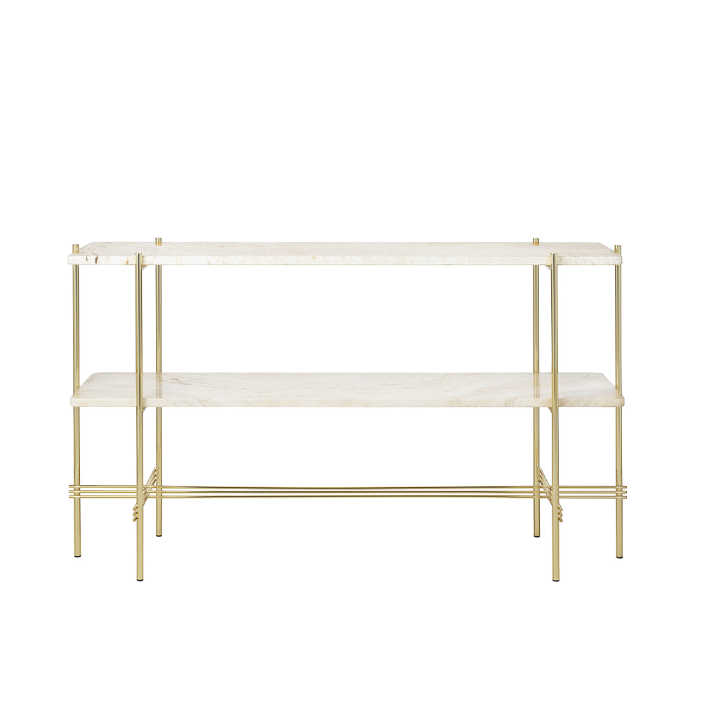 GUBI TS Console - 2Racks,  Brass Base / GUBI（グビ） / コンソールテーブル / GUB10021BEG_ma.jpg