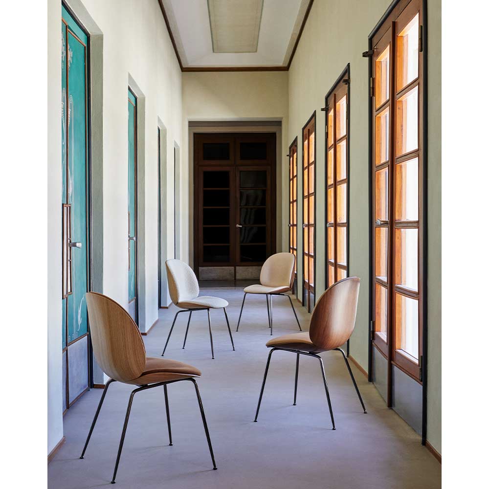 GUBI Beetle Dining Chair - Conic base,  Brass Semi-matt Base / GUBI（グビ） / ダイニングチェア / GUB10045_dt_15.jpg