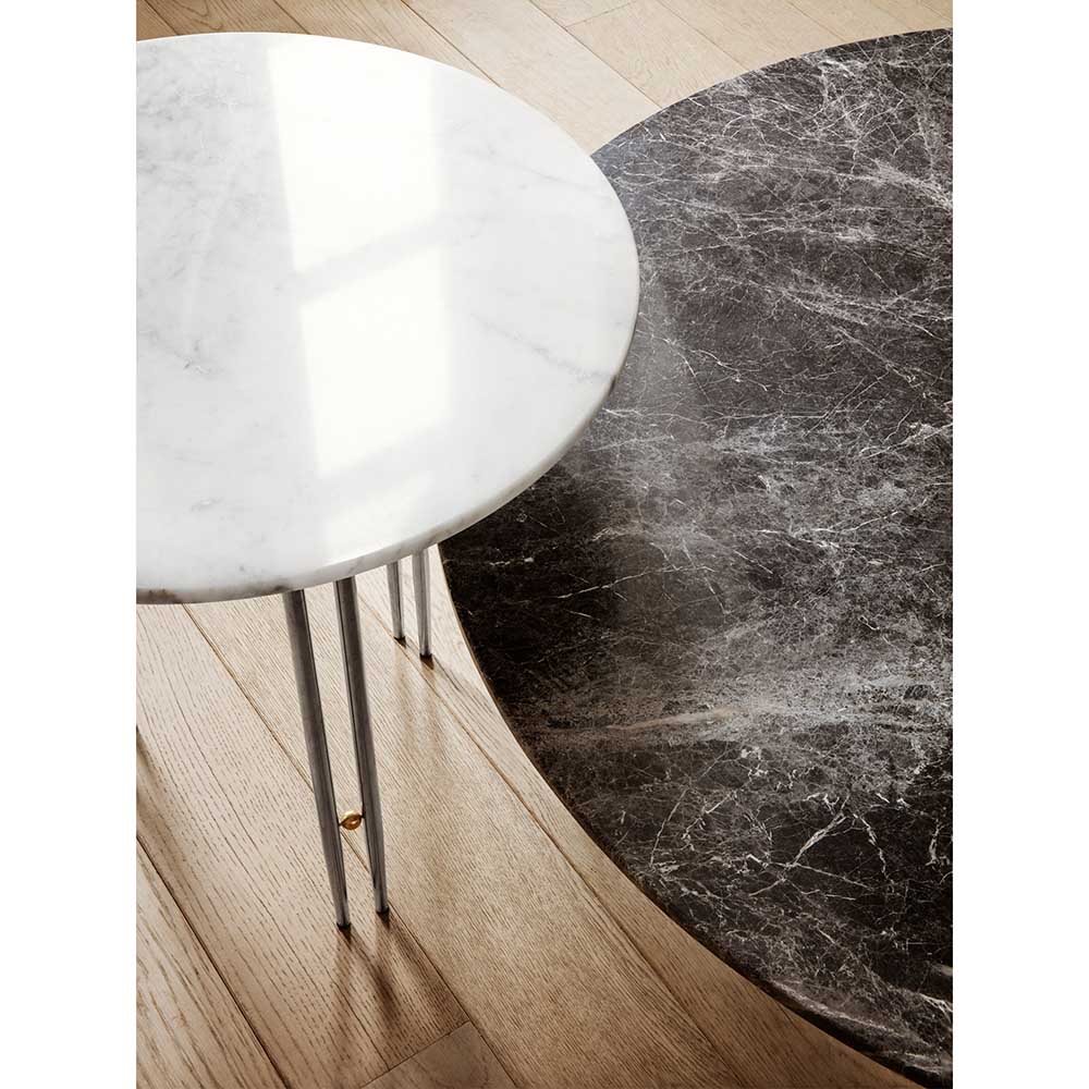 GUBI IOI Side Table - Round φ500mm,  Chrome Base / GUBI（グビ） / サイドテーブル・ナイトテーブル / GUB10088_dt_02.jpg