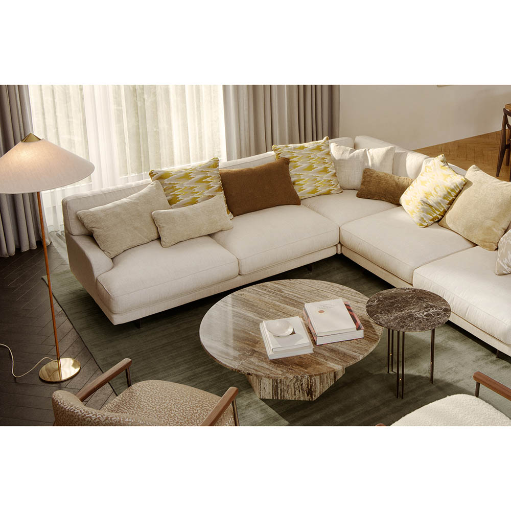 GUBI IOI Side Table - Round φ500mm,  Chrome Base / GUBI（グビ） / サイドテーブル・ナイトテーブル / GUB10088_dt_03.jpg