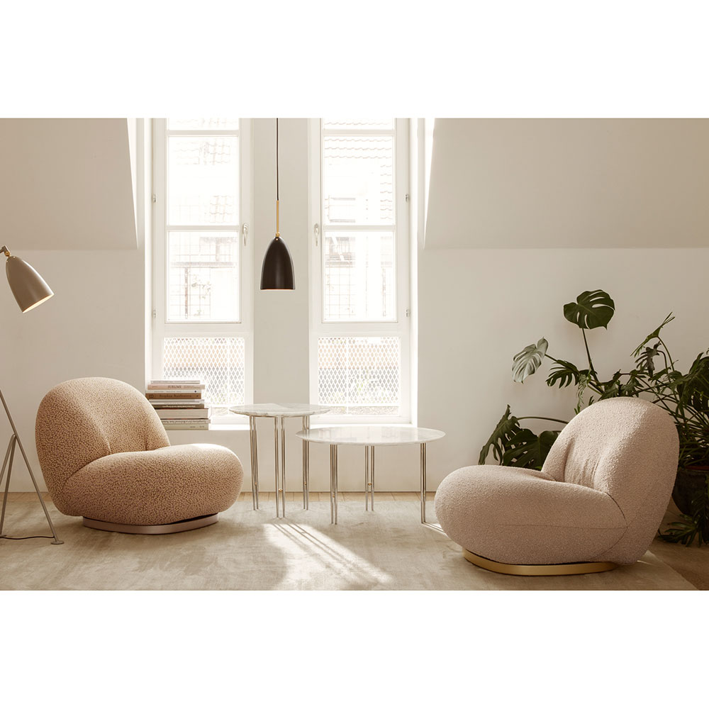 GUBI IOI Side Table - Round φ500mm,  Chrome Base / GUBI（グビ） / サイドテーブル・ナイトテーブル / GUB10088_dt_09.jpg
