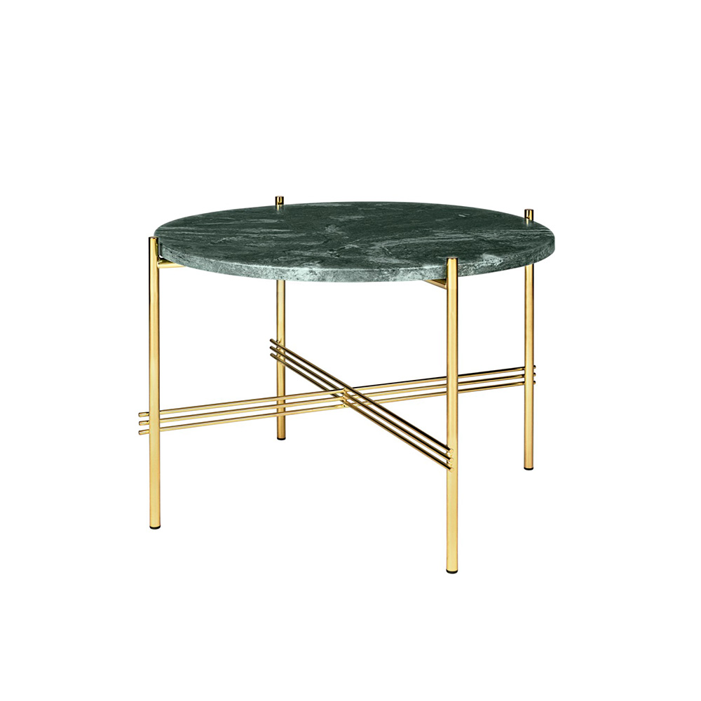 GUBI TS Coffee Table - Round φ550mm,  Brass Base / GUBI（グビ） / リビングテーブル・ローテーブル・座卓 / GUB10097GRN_ma.jpg
