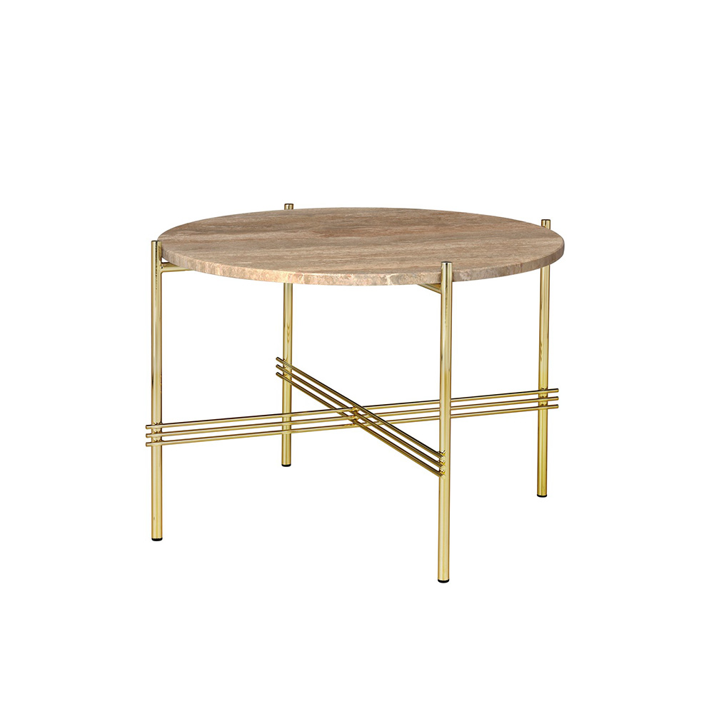 GUBI TS Coffee Table - Round φ550mm,  Brass Base / GUBI（グビ） / リビングテーブル・ローテーブル・座卓 / GUB10097LBR_ma.jpg