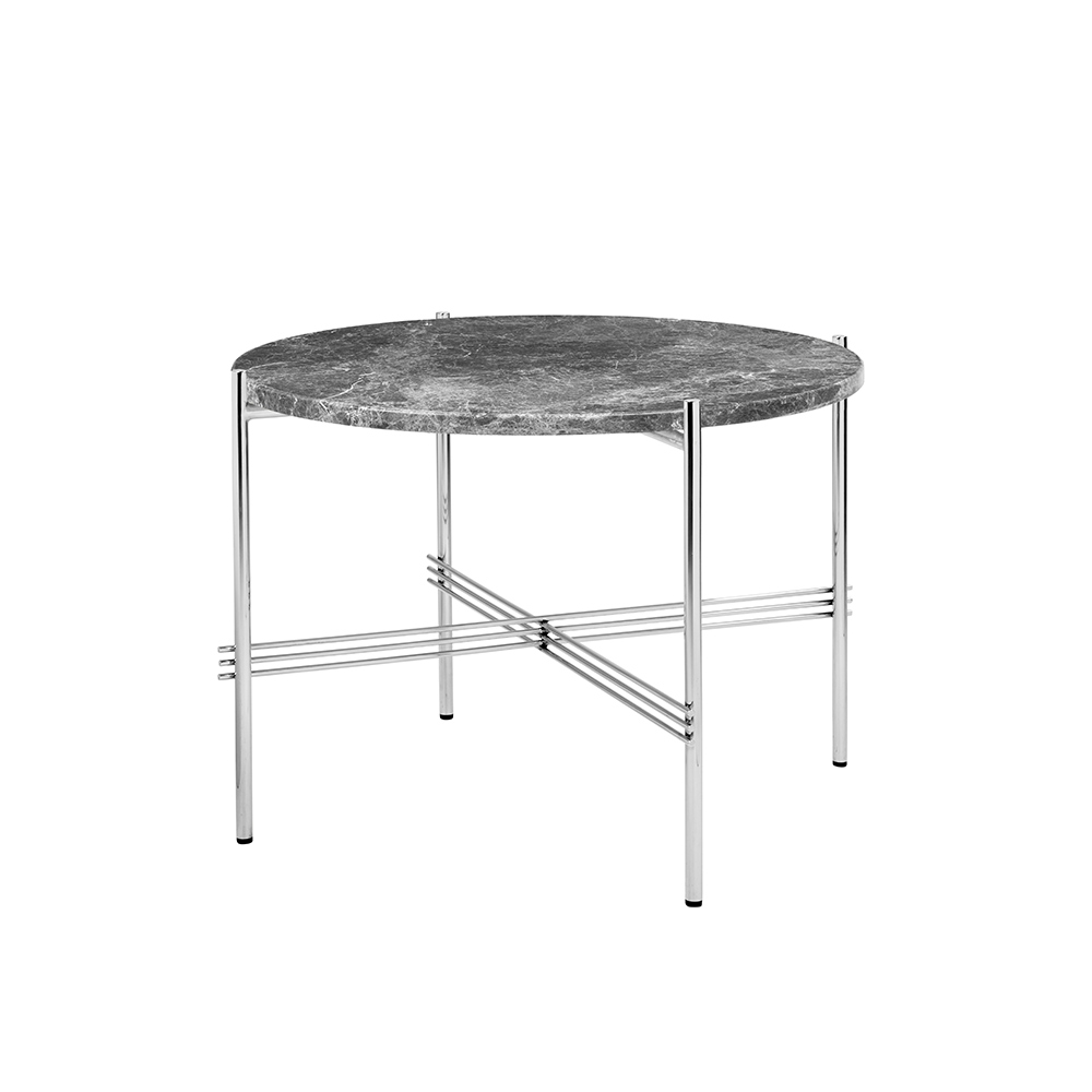 GUBI TS Coffee Table - Round φ550mm,  Polished Steel Base / GUBI（グビ） / リビングテーブル・ローテーブル・座卓 / GUB10098GRY_ma.jpg