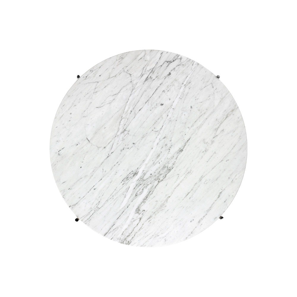 GUBI TS Coffee Table - Round,  φ800mm,  Polished Steel Base / GUBI（グビ） / リビングテーブル・ローテーブル・座卓 / GUB10099_dt_01.jpg