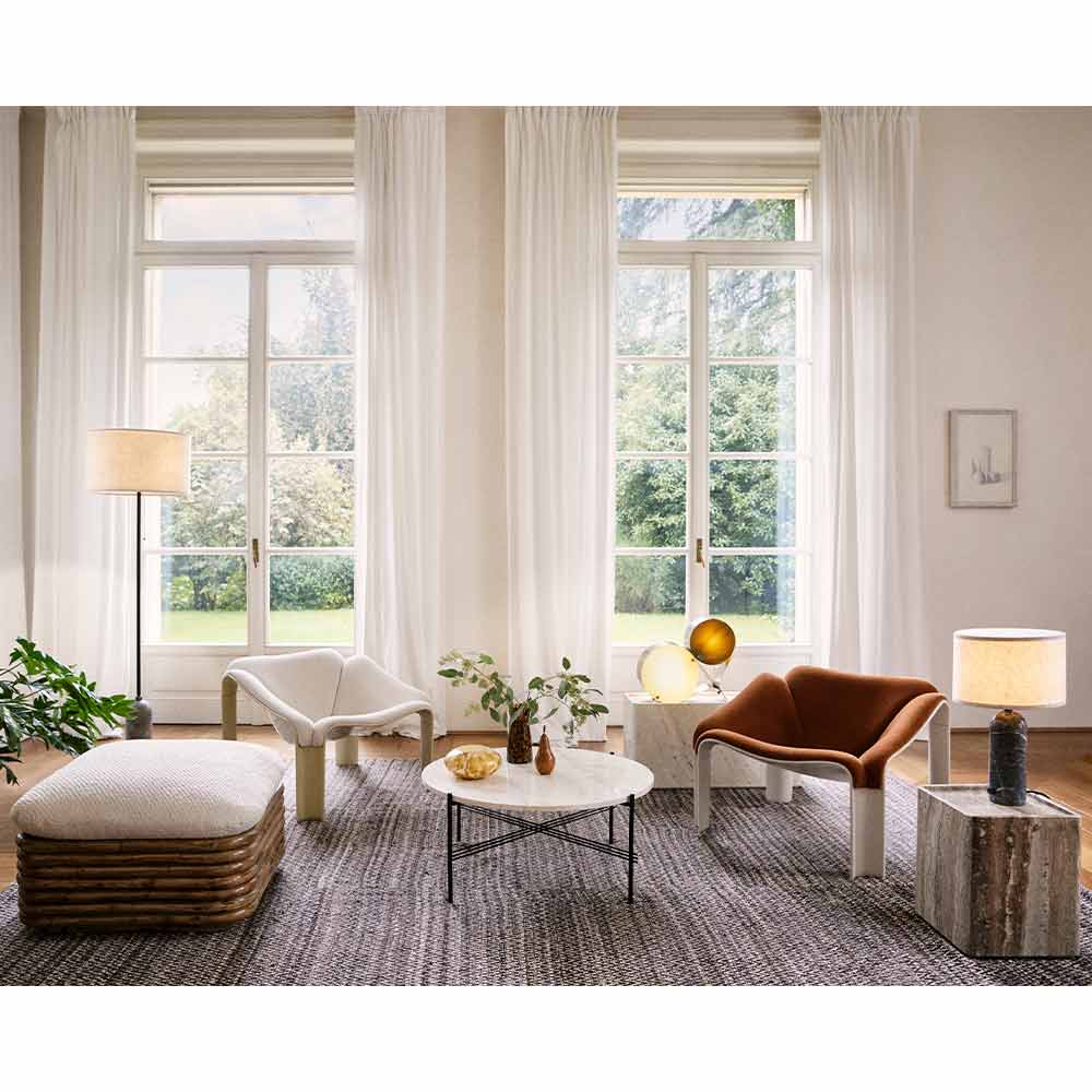 GUBI TS Coffee Table - Round,  φ800mm,  Polished Steel Base / GUBI（グビ） / リビングテーブル・ローテーブル・座卓 / GUB10099_dt_08.jpg