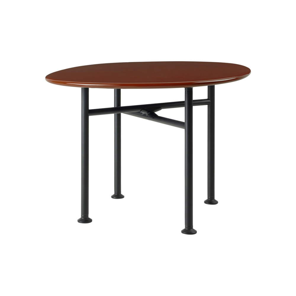 GUBI Carmel Coffee Table - S,  Black Semi-matt / GUBI（グビ） / リビングテーブル・ローテーブル・座卓 / GUB10123RED_ma.jpg