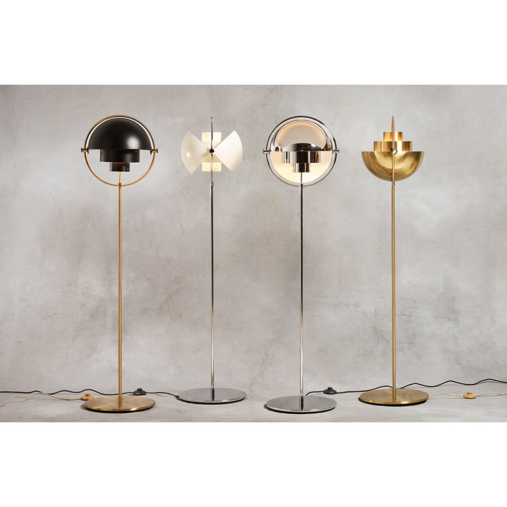 GUBI Multi-Lite Floor Lamp - Chrome Base / GUBI（グビ） / スタンドライト・フロアライト・フロアスタンド / GUB10130_dt_02.jpg