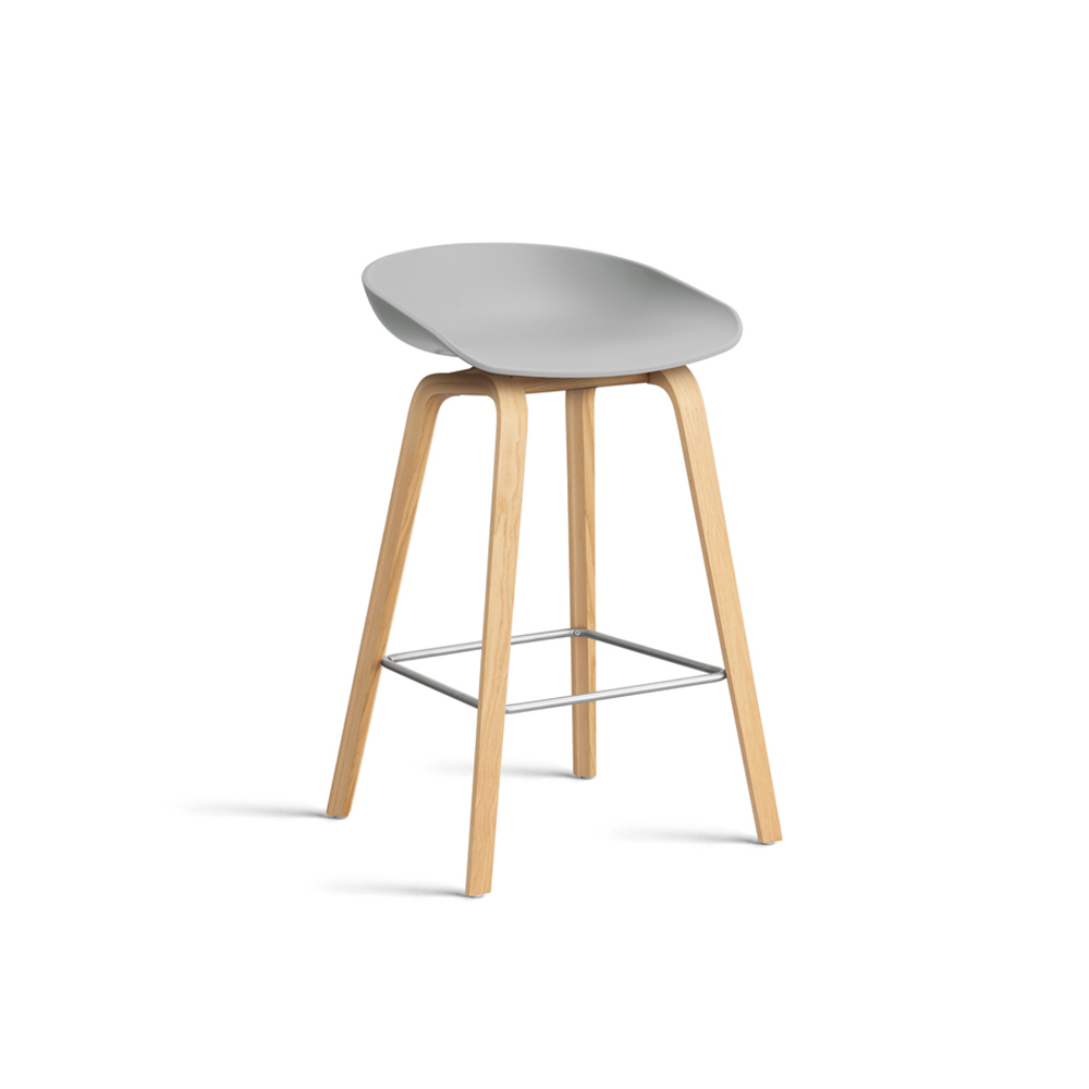 AAS 32 2.0 LOW STOOL H75 Oak Base/stainless footrest HAY / HAY（ヘイ） / カウンターチェア・バーチェア / HAY10029GRY_ma.jpg