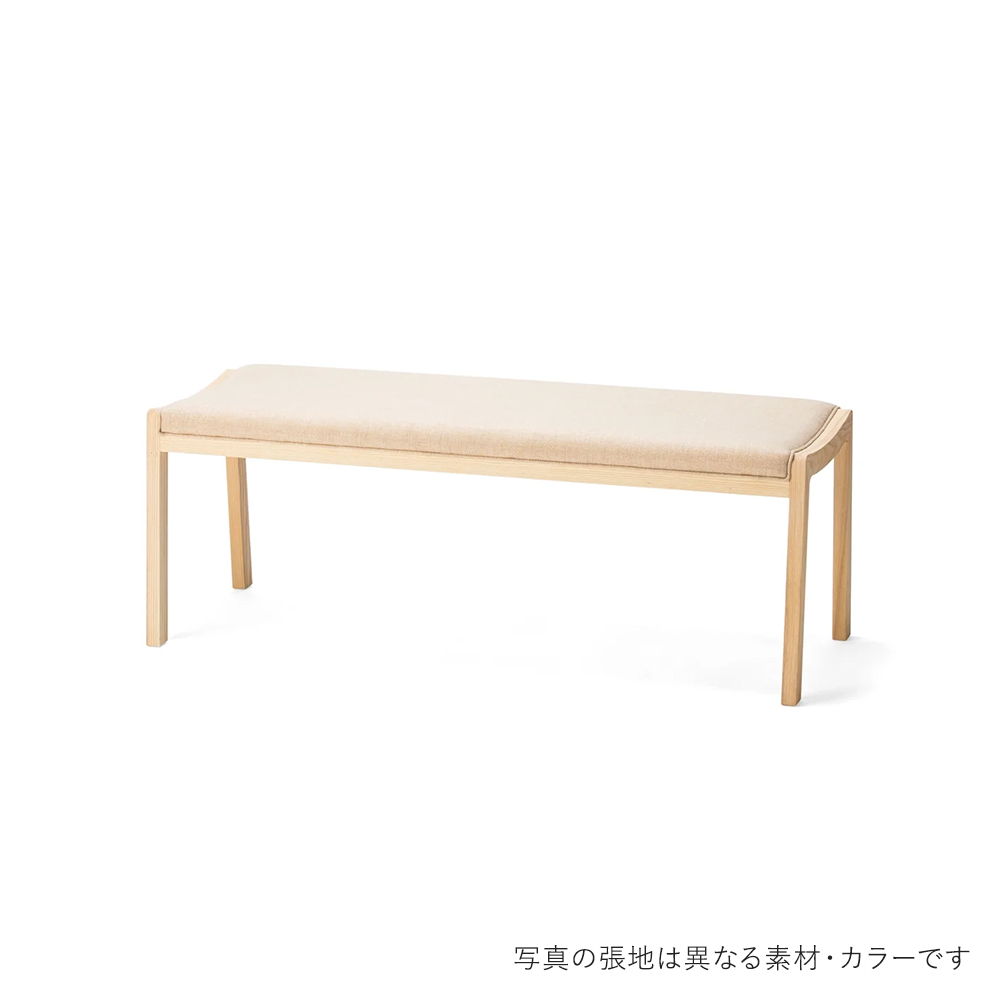TOPO Bench W1200 NWH Baron HIRATA CHAIR COLLECTION / HIRATA CHAIR COLLECTION（ヒラタ チェア コレクション） / ベンチ・ダイニングベンチ / HCC10016MBR_ma.jpg