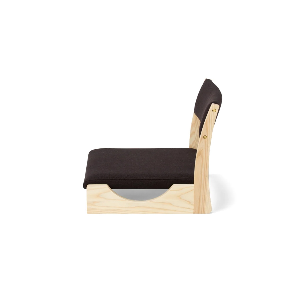 SUZU Tatami Chair High NWH Twill HIRATA CHAIR COLLECTION / HIRATA CHAIR COLLECTION（ヒラタ チェア コレクション） / 座椅子・ローチェア / HCC10061_dt_02.jpg