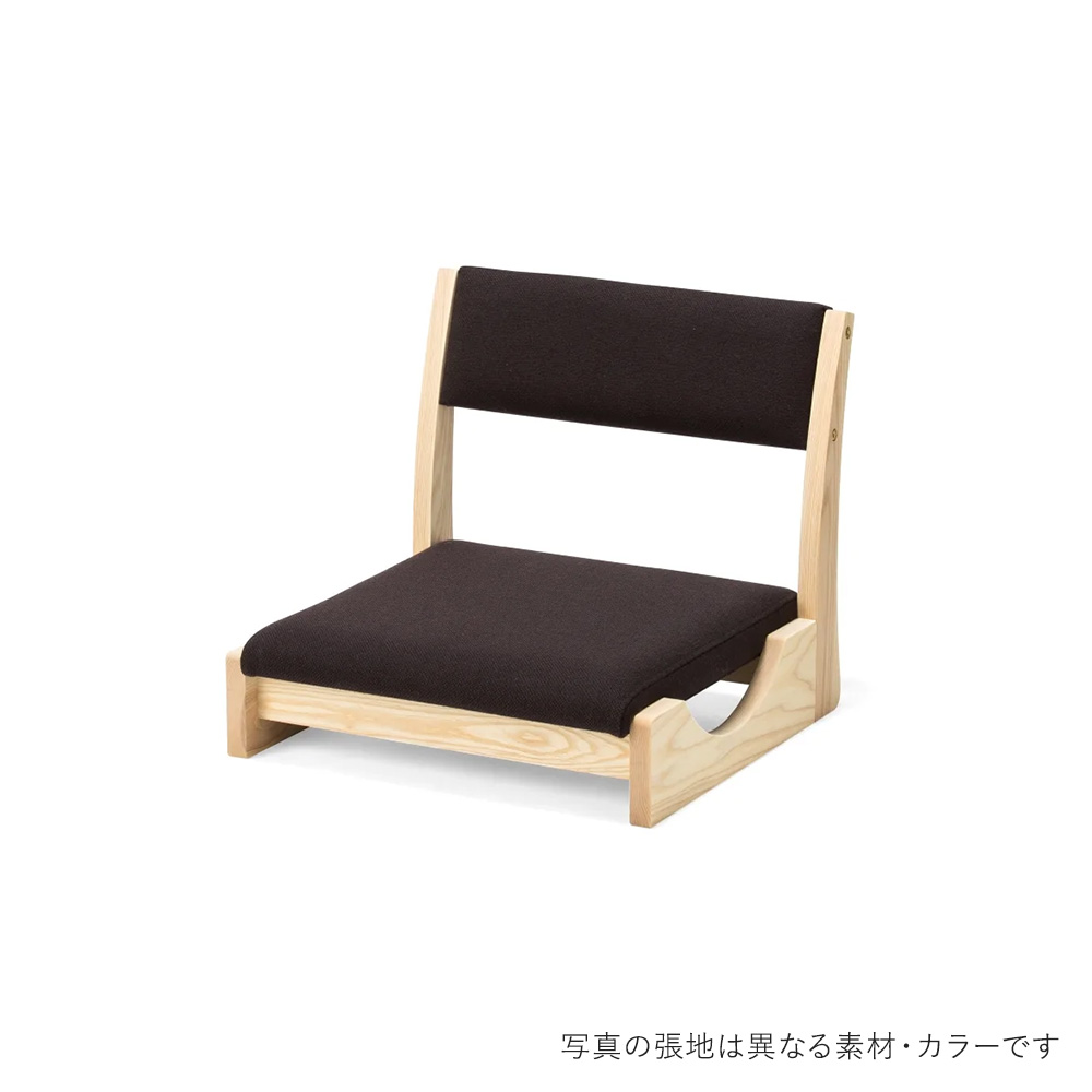 SUZU Tatami Chair High NWH Merit HIRATA CHAIR COLLECTION / HIRATA CHAIR COLLECTION（ヒラタ チェア コレクション） / 座椅子・ローチェア / HCC10066BLK_ma.jpg